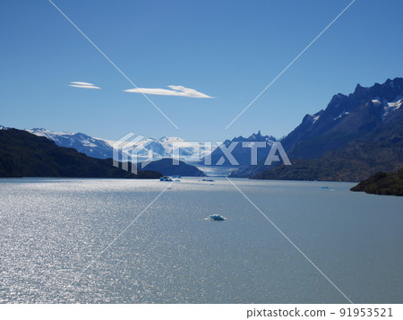 Chile's Gray Lakeside Hiking ㊶ Chile's Gray Lakeside Hiking ㊶ 91953521
