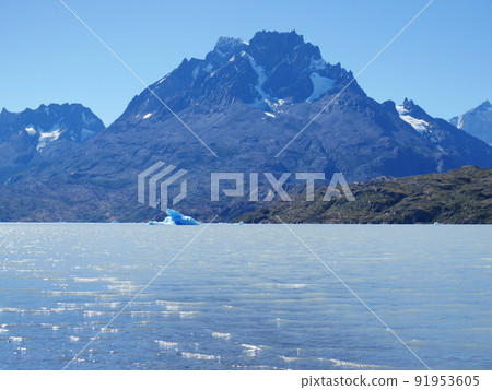 智利的灰色湖畔徒步旅行 ⑯ 91953605