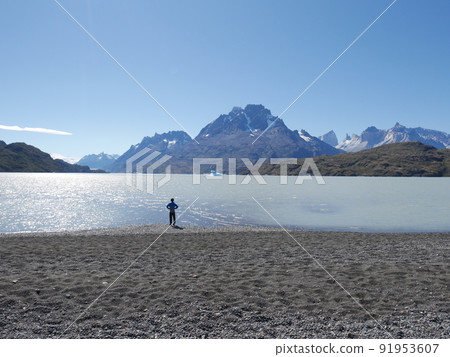 智利的灰色湖畔徒步旅行 ⑯ 智利的灰色湖畔徒步旅行 ⑯ 91953607