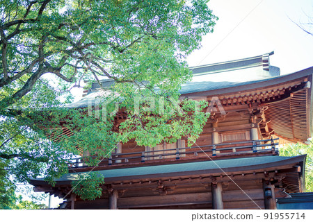 Oyamazumi Shrine Headquarters in Setonaikai National Park, Ehime Prefecture 91955714