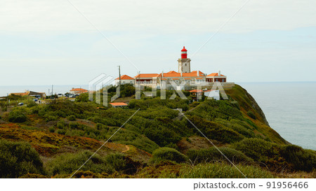 Natural Park of Sintra at Cape Roca in Portugal called Cabo de Roca Natural Park of Sintra at Cape Roca in Portugal called Cabo de Roca 91956466