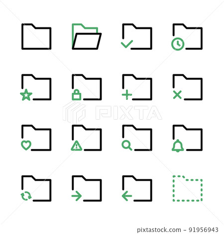 Software system folders Various UI icon sets Software system folders Various UI icon sets 91956943