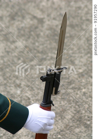 Bayonets of the Ground Self-Defense Force Guard of Honor 91957290