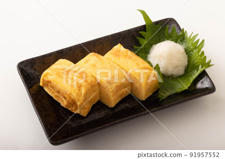 玉子燒和煎蛋捲 91957552