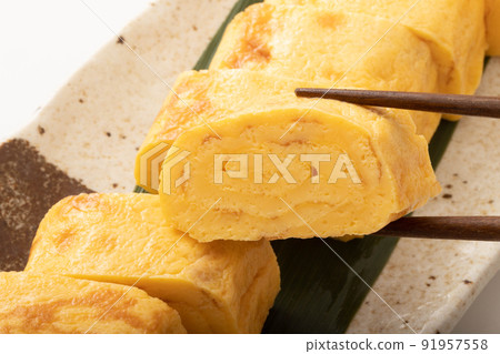 玉子燒和煎蛋捲 玉子燒和煎蛋捲 91957558