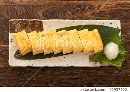 玉子燒和煎蛋捲 玉子燒和煎蛋捲 91957560