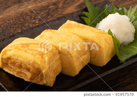 玉子燒和煎蛋捲 玉子燒和煎蛋捲 91957570