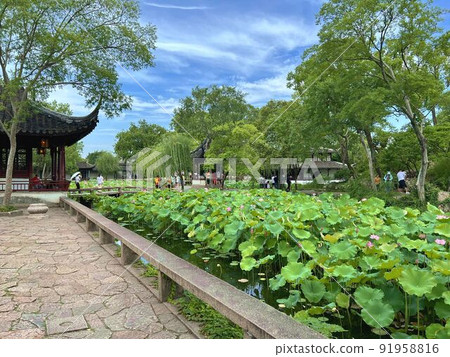 [Suzhou, China] Humble Administrator's Garden, a World Heritage Site 91958816