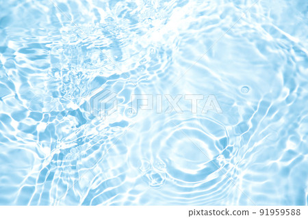 波光粼粼的水面 91959588