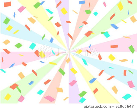 Concentrated line background illustration 91965647