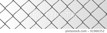 Metal fence mesh, pattern steel wire grid 91966352