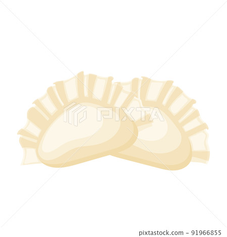 dumpling cartoon vector illustration dumpling cartoon vector illustration 91966855