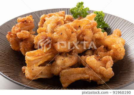 Fried chicken cartilage with meat 91968190