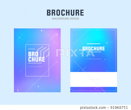 Brochure background illustration set 09 Brochure background illustration set 09 91968751