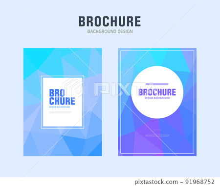 Brochure background illustration set 10 Brochure background illustration set 10 91968752