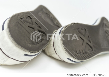 Damaged sneakers Damaged sneakers 91970529