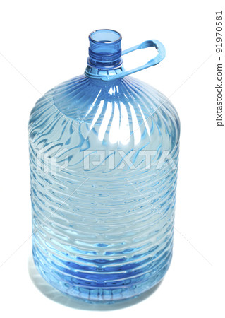Big bottle of drinking water for cooler isolated on a white background 91970581