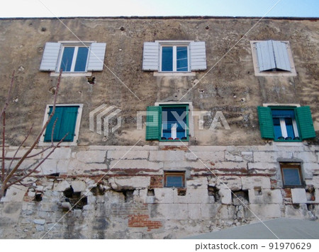 克羅地亞斯普利特老城風光 克羅地亞斯普利特老城風光 91970629