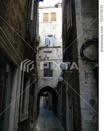 克羅地亞斯普利特老城風光 91970631