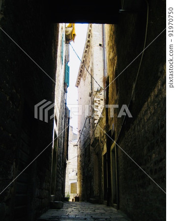 Croatia Split Old Town Scenery Croatia Split Old Town Scenery 91970750