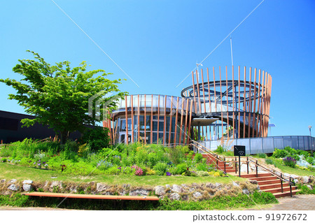 豐田市倉池停車場展望颱風景 91972672