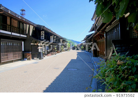 奈良井宿/中山道（長野縣/鹽尻市） 91973502