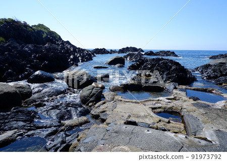 天然溫泉和大海 天然溫泉和大海 91973792