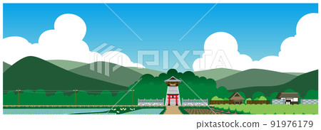 Rural scenery (summer) 91976179
