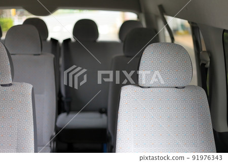 Image of the inside of the shuttle bus Image of the inside of the shuttle bus 91976343