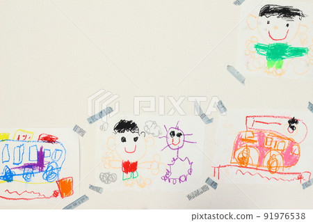 Children's paintings Children's paintings 91976538