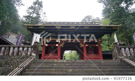 Nikko Mausoleum Taiyu-in Temple, Niomon [Tochigi, Japan] 91977116