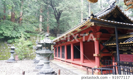 Nikko Mausoleum Taiyuin, behind the Yashamon Gate [Tochigi, Japan] 91977117