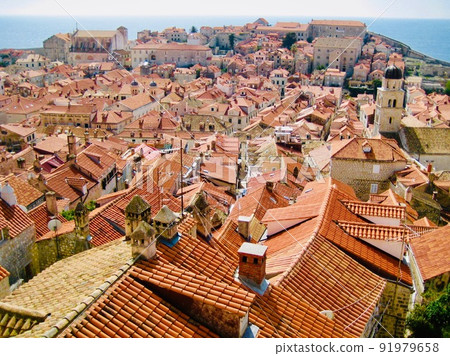 Croatia Dubrovnik Old Town Landscape 91979658