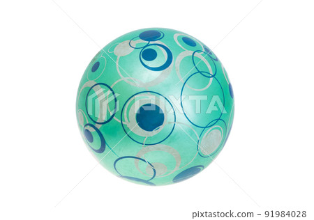 children's rubber ball isolated 91984028
