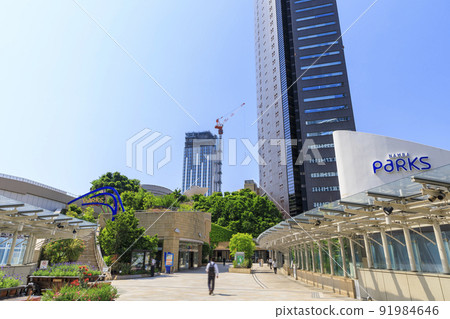 難波公園，大阪市浪速區，初夏 91984646