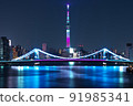 Tokyo Sky Tree Mai Illuminated 91985341
