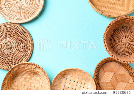 Handicraft packaging from natural product, Biodegradable utensil Handicraft packaging from natural product, Biodegradable utensil 91988685