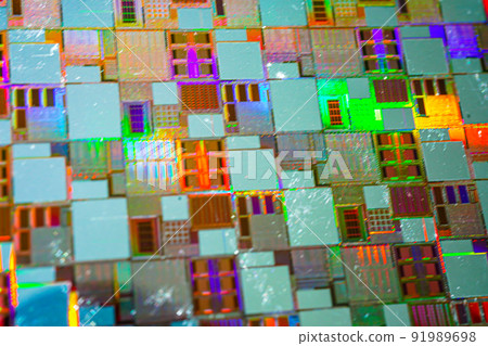 Silicon wafer for manufacturing semiconductor of integrated circuit. Silicon wafer for manufacturing semiconductor of integrated circuit. 91989698