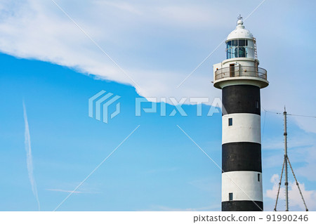 Akita Prefecture / Nyudozaki Lighthouse (Nyudozaki Lighthouse) 50 Lighthouses in Japan 91990246