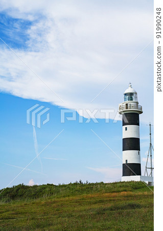 Akita Prefecture / Nyudozaki Lighthouse (Nyudozaki Lighthouse) 50 Lighthouses in Japan 91990248