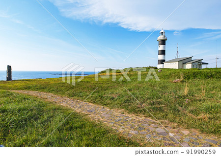 秋田縣/入道崎燈塔(入道崎燈塔)日本50座燈塔 秋田縣/入道崎燈塔(入道崎燈塔)日本50座燈塔 91990259