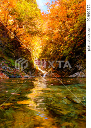 Ojiragawa Canyon (Autumn): Sengabuchi 91990371