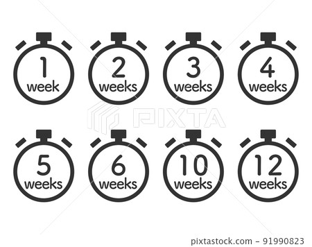 秒錶計時器圖標集 5 顯示時間限制 秒錶計時器圖標集 5 顯示時間限制 91990823