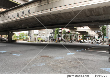 Itabashi Honcho Station Toei Subway Mita Line Station Entrance 91994277