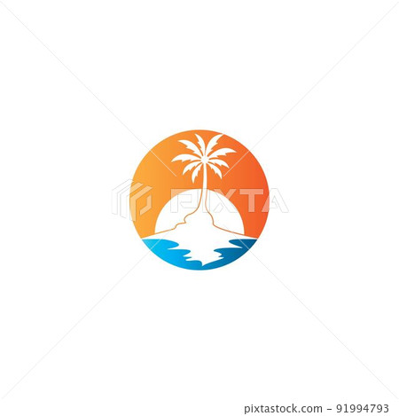 Summer symbol vector icon illustration 91994793