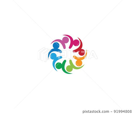 Community vector icon illustration design 91994808