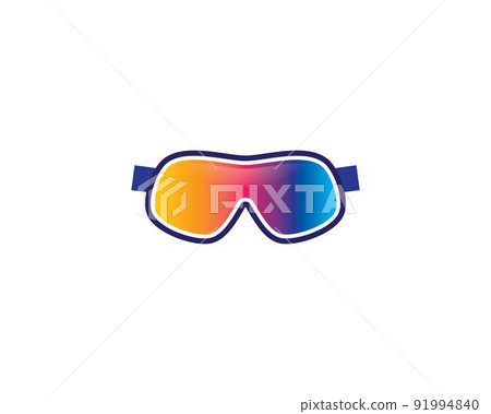 Sport glasses vector icon illustration Sport glasses vector icon illustration 91994840