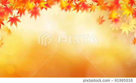 Fall background material - Stock Illustration [91995038] - PIXTA