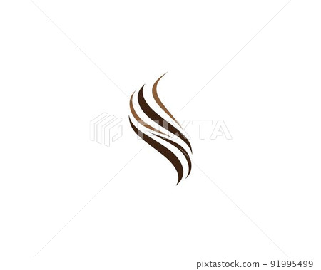 Hair symbol vector icon illustration Hair symbol vector icon illustration 91995499