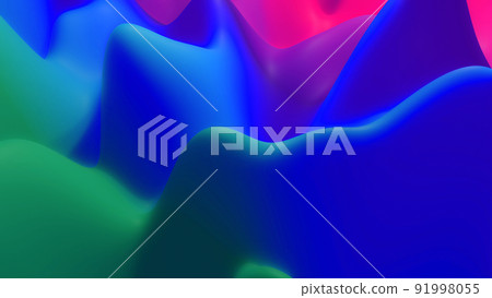 3d render. abstract fantastic background, liquid gradient of paint with internal glow forms hills or peaks like landscape in subsurface scattering material, mat color transitions. Purle blue 3d render. abstract fantastic background, liquid gradient of paint with internal glow forms hills or peaks like landscape in subsurface scattering material, mat color transitions. Purle blue 91998055